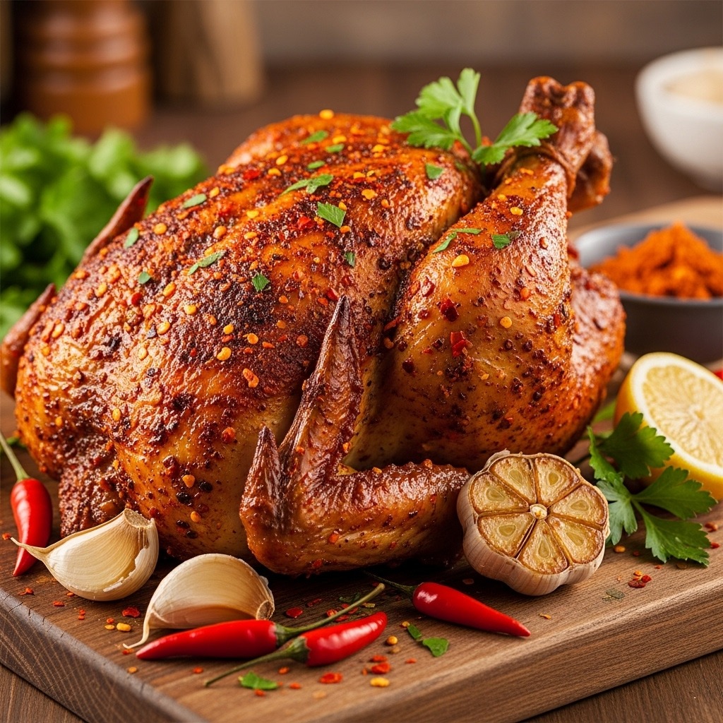 How to Make Spicy Paprika Roasted Chicken