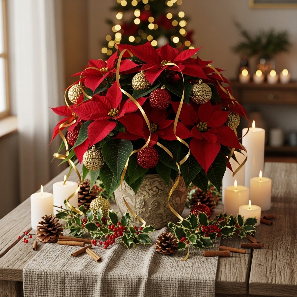 17 Christmas flower arrangements