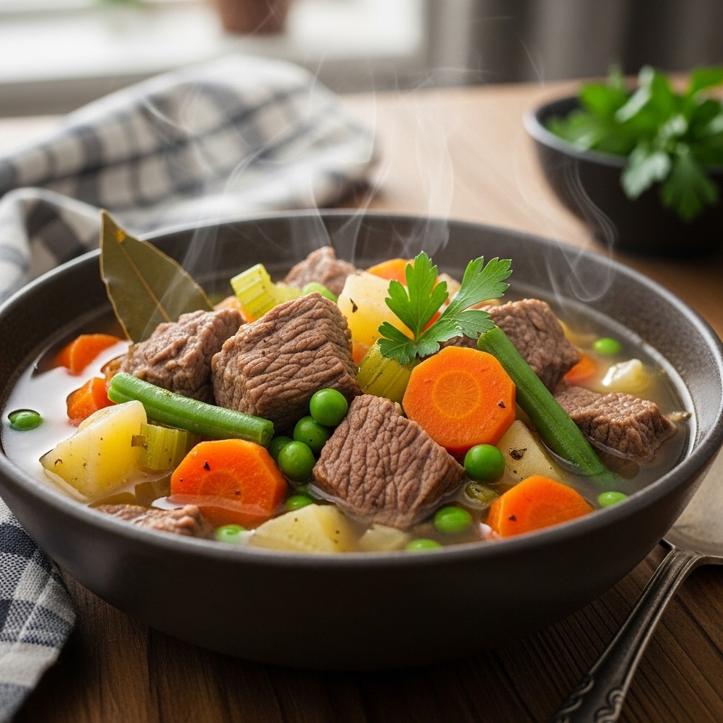 Vegetable Beef Soup Recipe