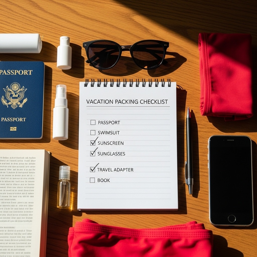 Packing tips for vacation