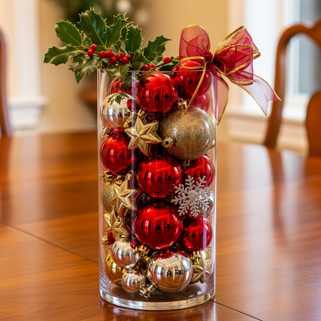 14 Dollar tree christmas centerpieces diy
