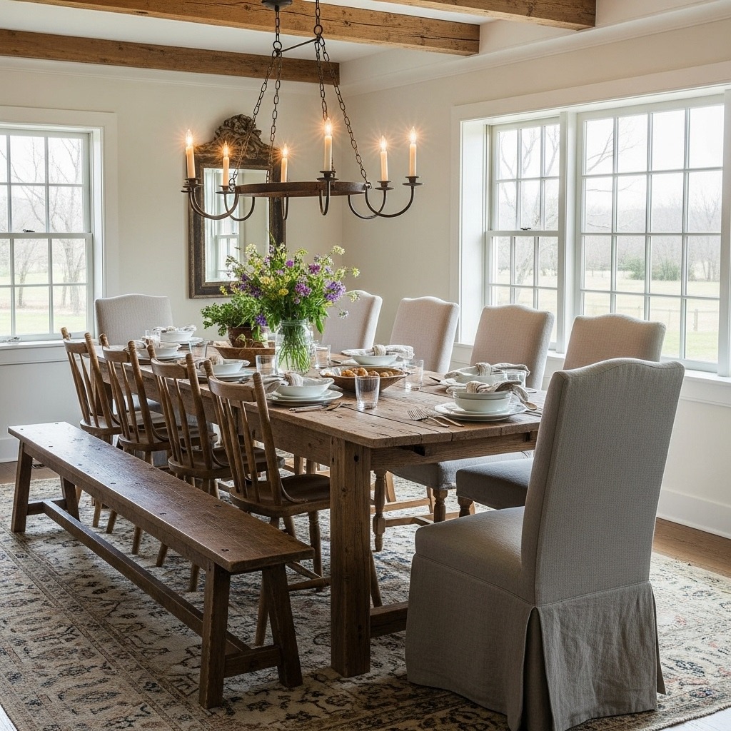 9 Dining room decor farmhouse Ideas