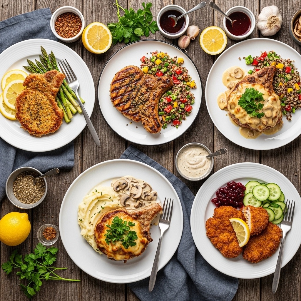 Thin Pork Chop Recipes Boneless