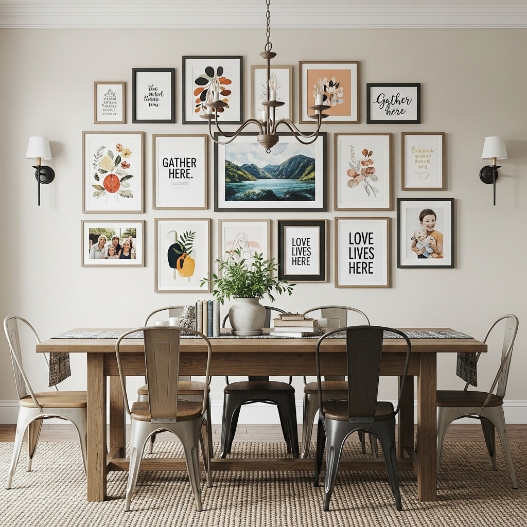 12 Dining room decor wall art ideas