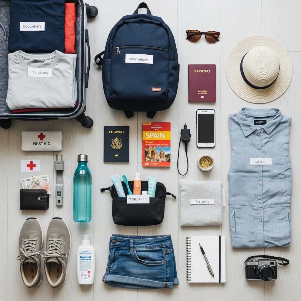 Study Abroad Packing List Spain