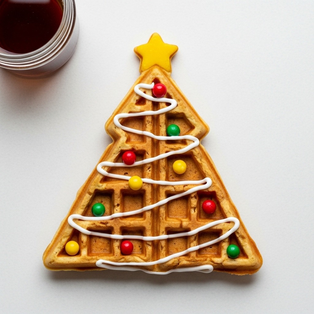 Christmas Tree Waffles Recipe