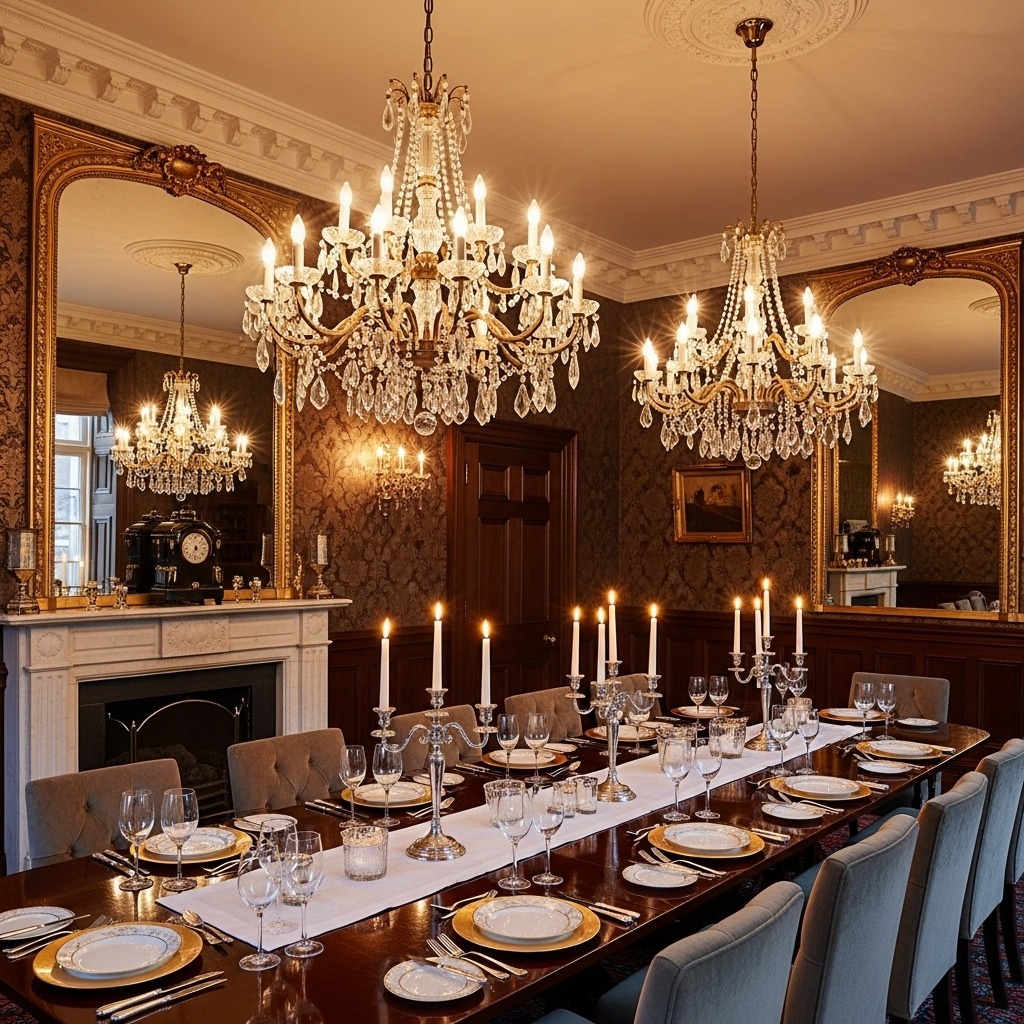 12 Dining room for 20 people