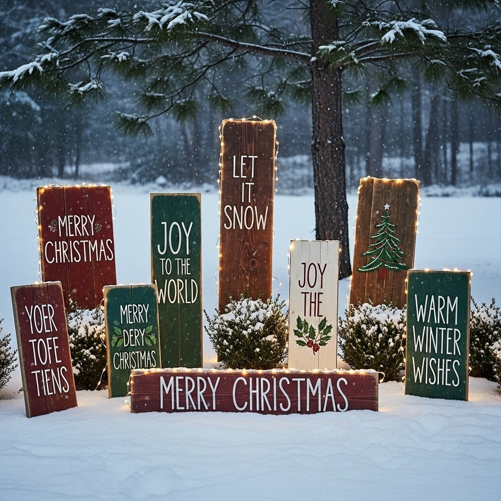10 Outdoor christmas decorations yard diy