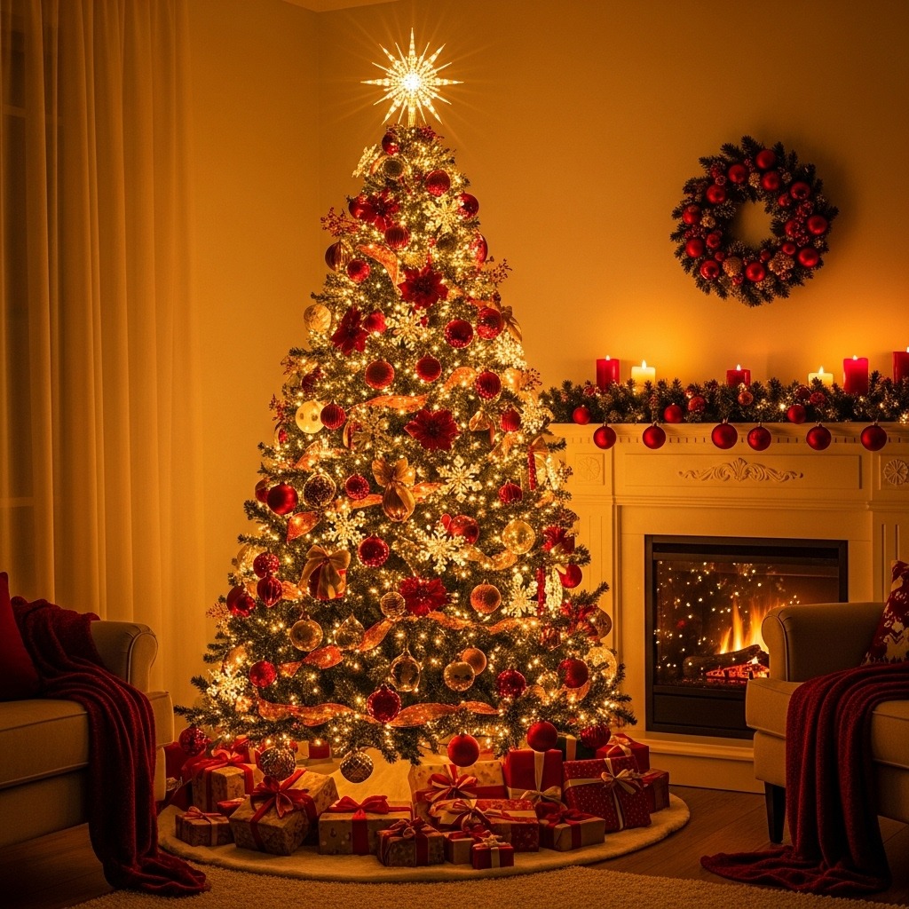 14 Christmas decor ideas for living room