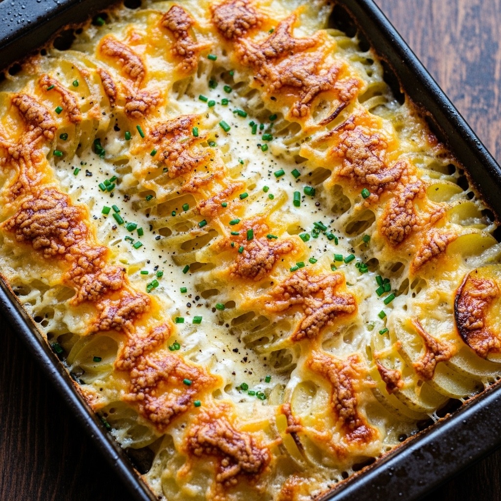 Cheesy Scalloped Potatoes Recipe