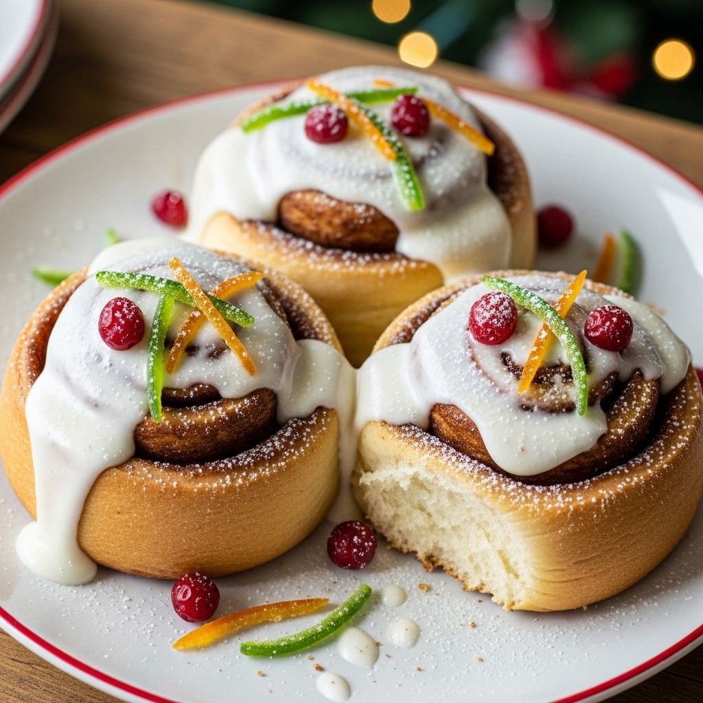 Classic Christmas Cinnamon Rolls Recipe
