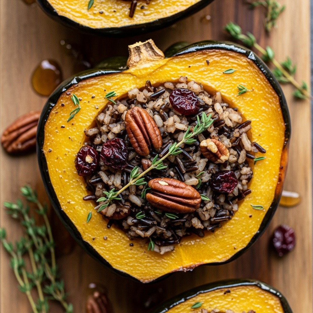 Roasted acorn squash Recipe