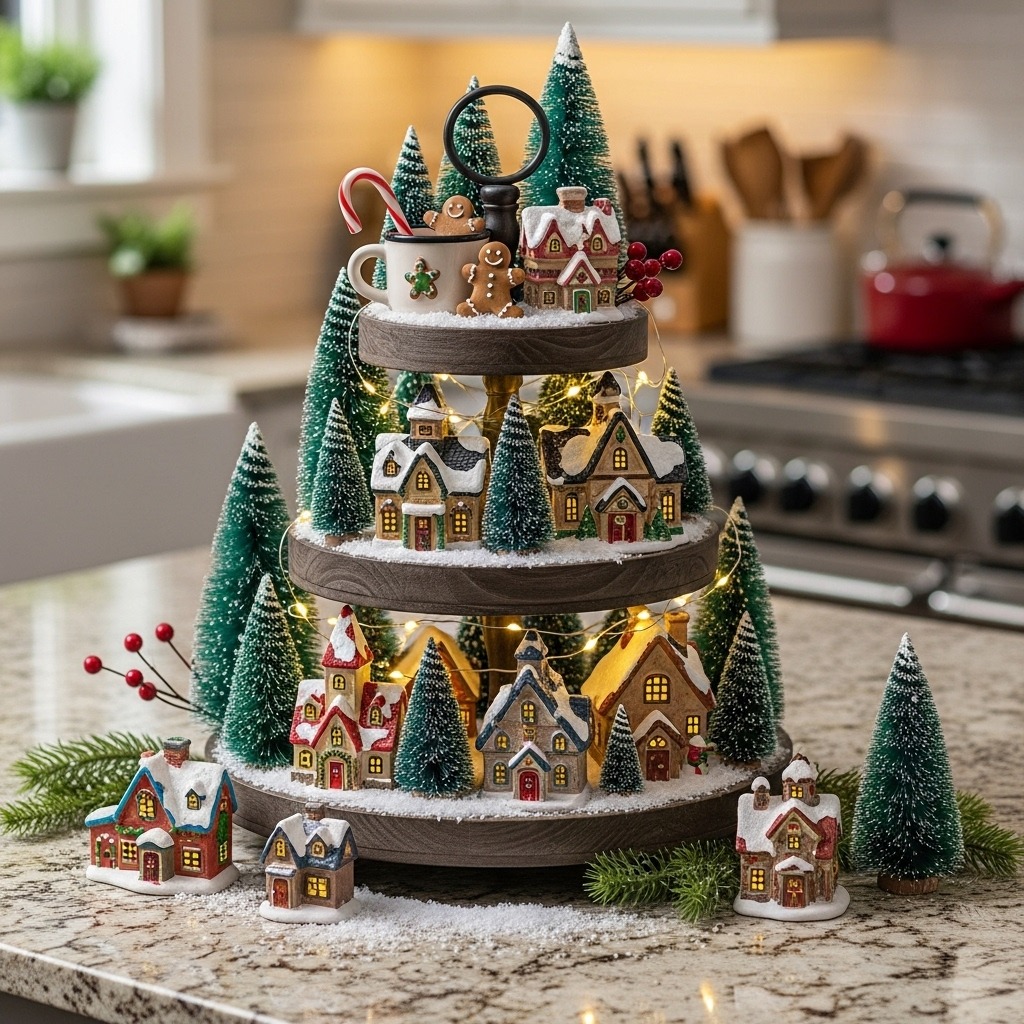 19 Christmas village display ideas diy small space