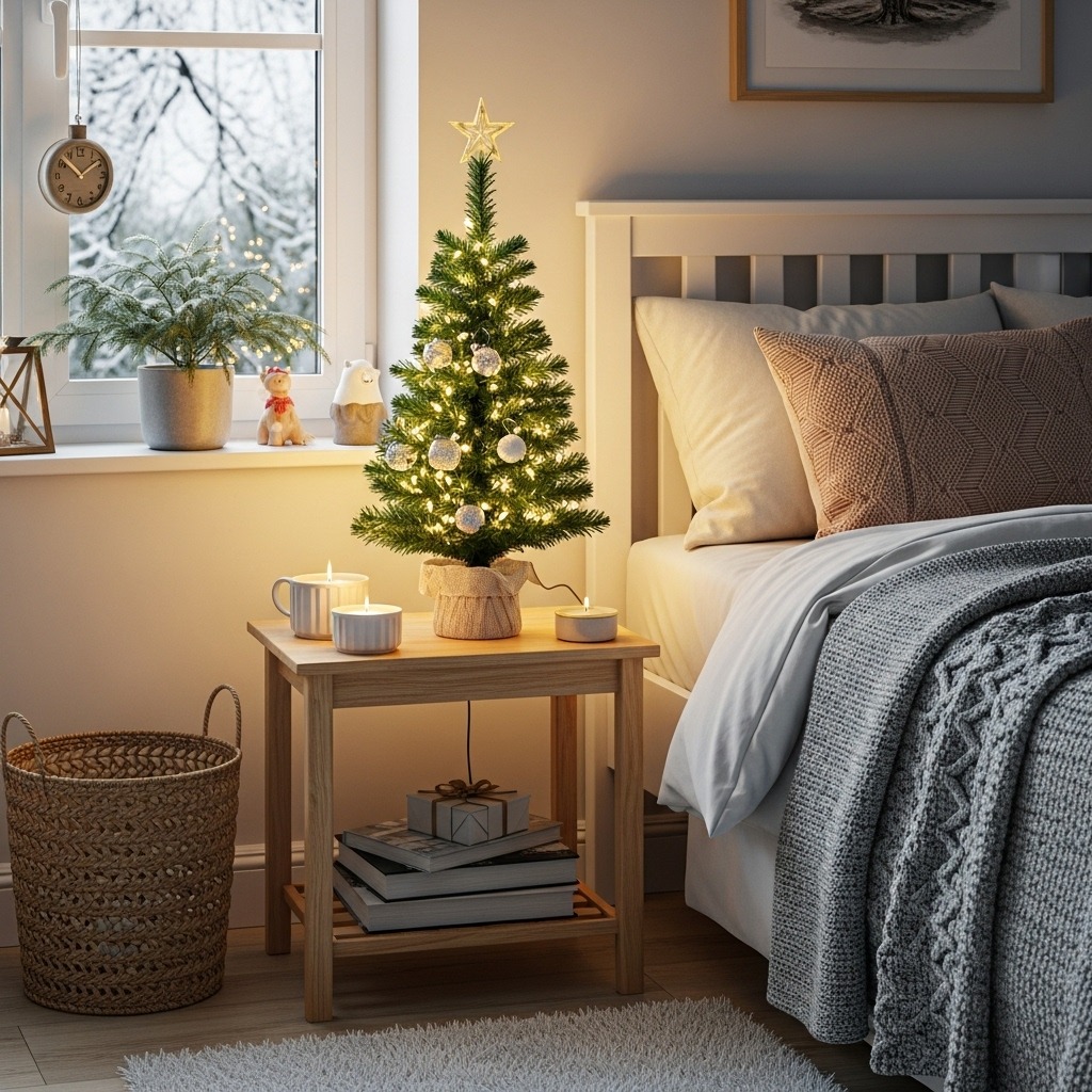 17 Bedroom christmas decor green