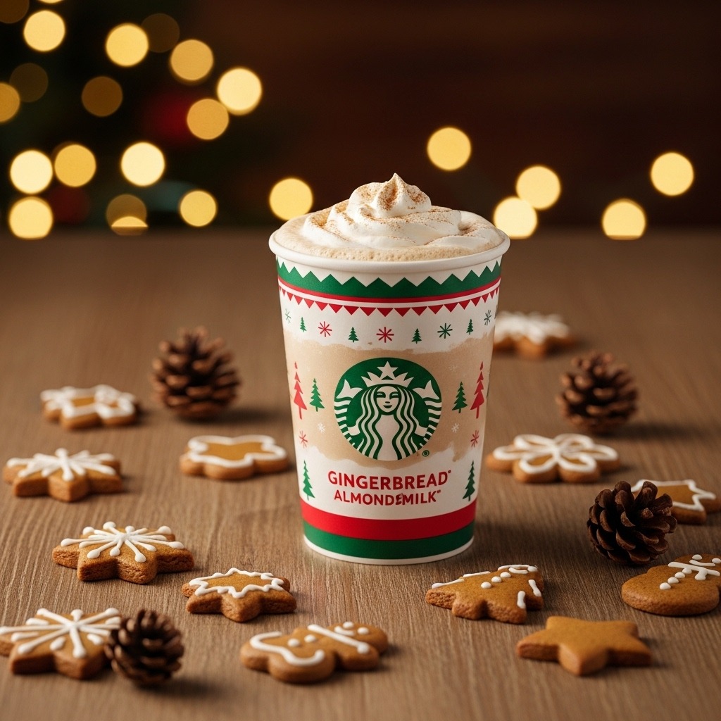 12 Starbucks christmas drinks gingerbread