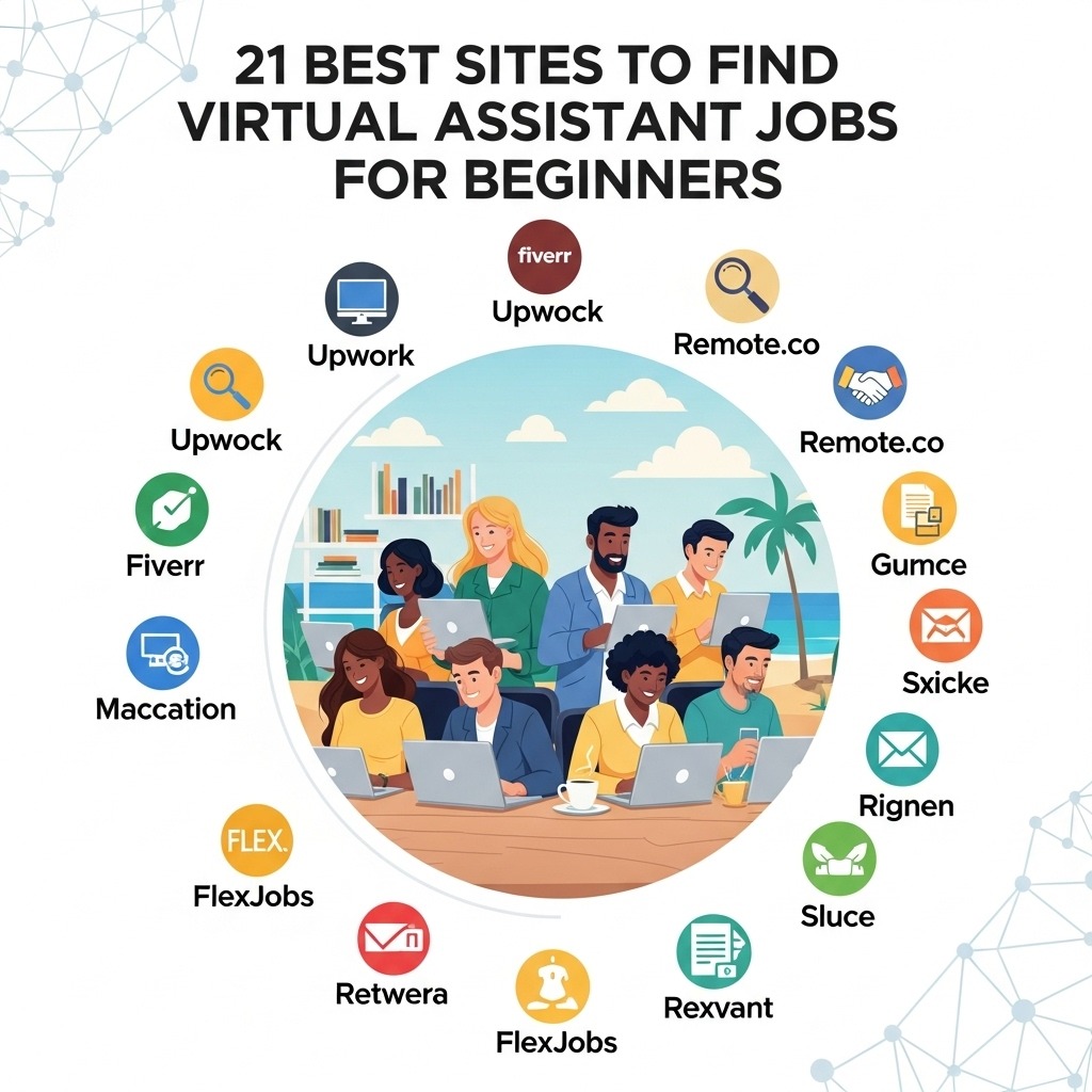 21 Best Sites to Find Virtual Assistant Jobs for Beginners