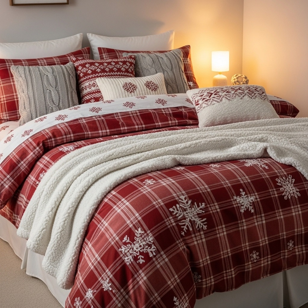 17 Bedroom christmas decor aesthetic