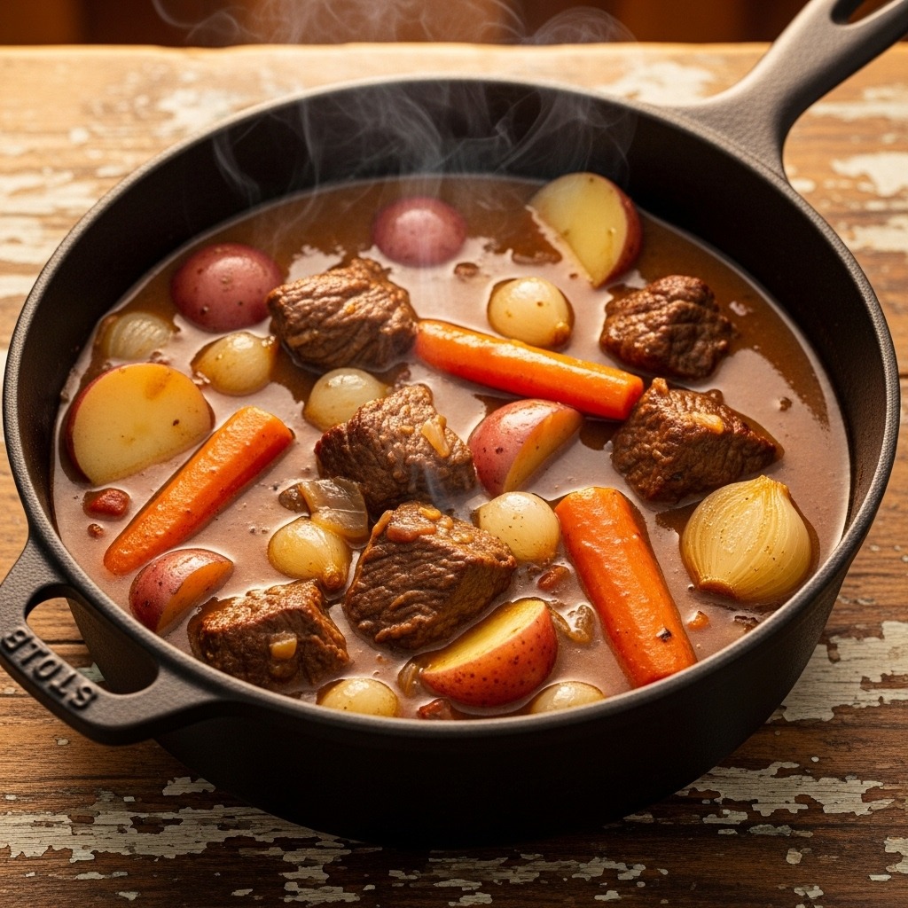 7 First day of winter stew dinner