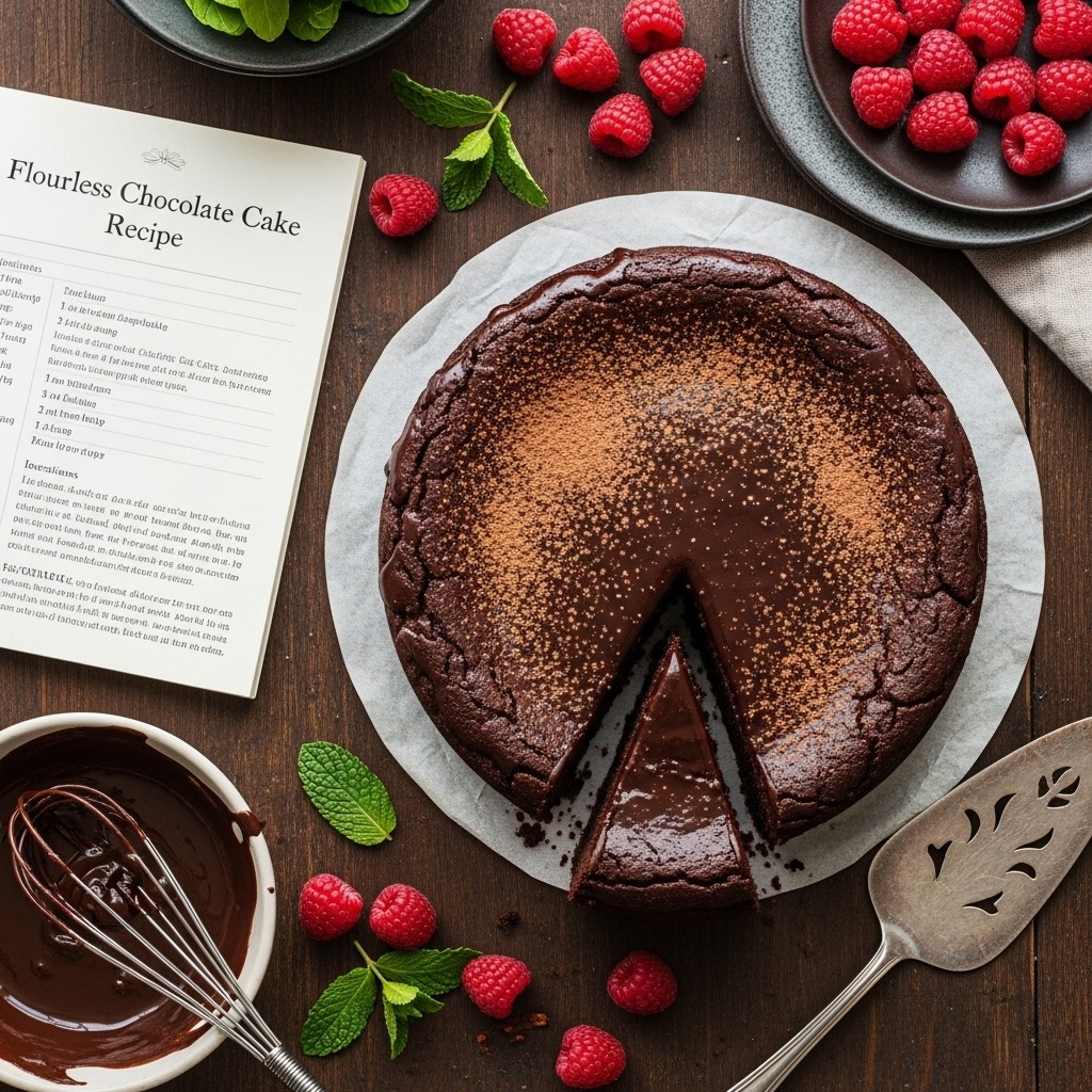 Flourless Chocolate Cake Recipe