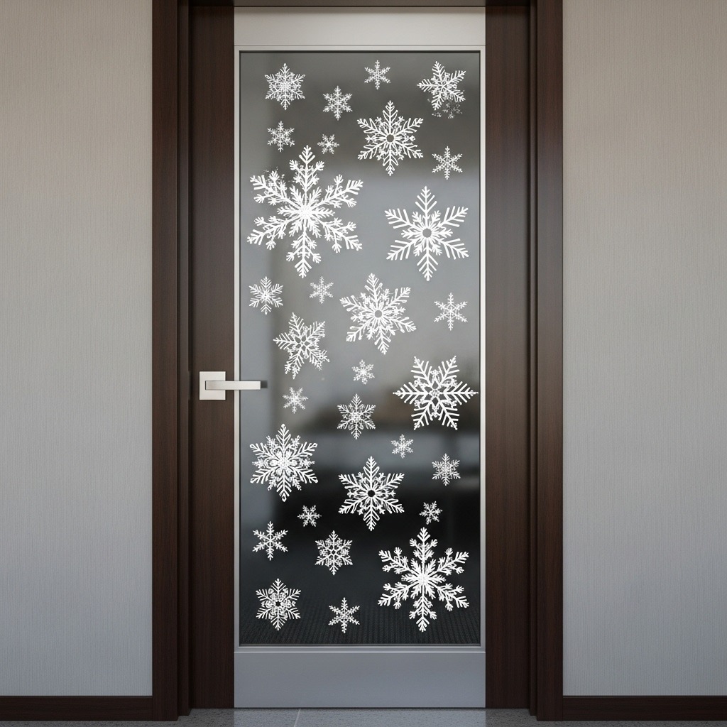 14 Winter door decorations office