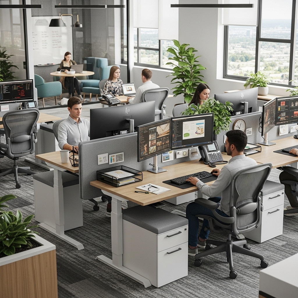 14 Corporate office design concept ideas