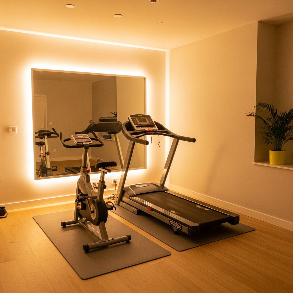 17 Small gym room ideas