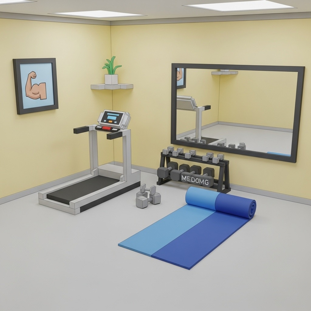 9 Small Gym Room Ideas in Bloxburg