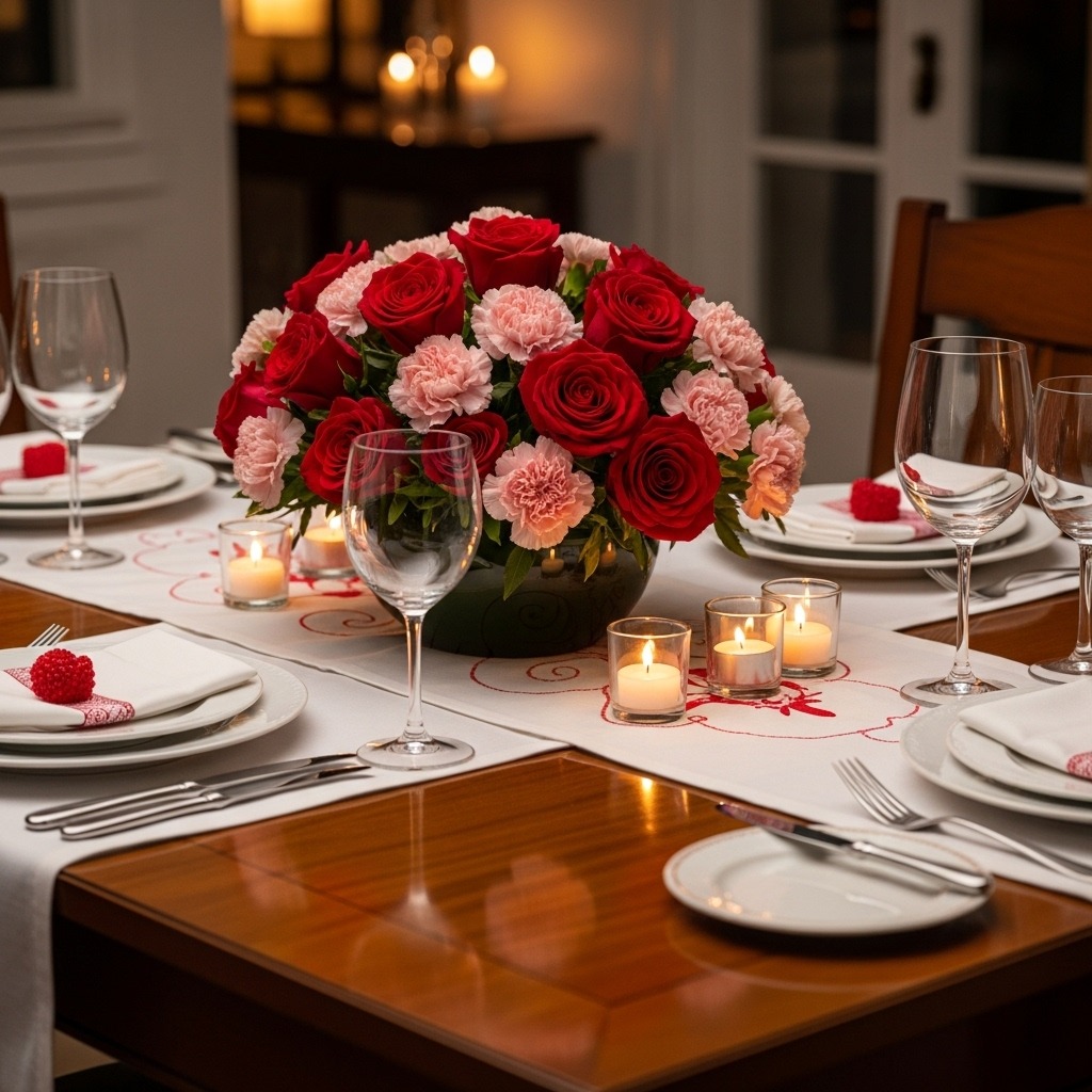 14 Valentines decorations for home dinner