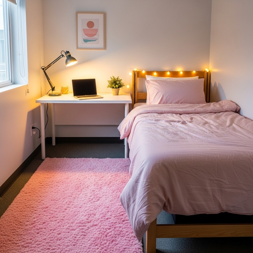 14 Pink Dorm Room Ideas Simple